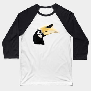 Oriental Pied Hornbill Baseball T-Shirt